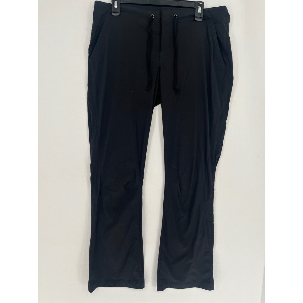 Columbia Outdoor Hiking Pants Womens 12 Regular Black AL8088 Stretch Straight